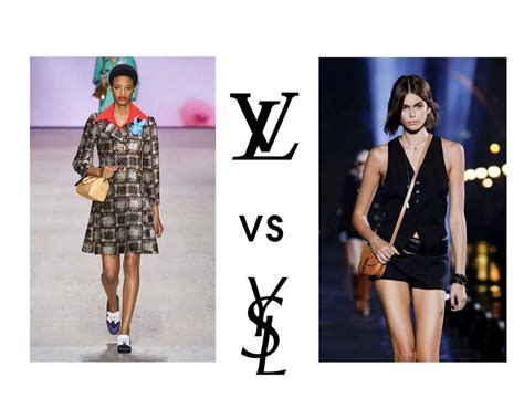 yves st laurent vs louis vuitton.